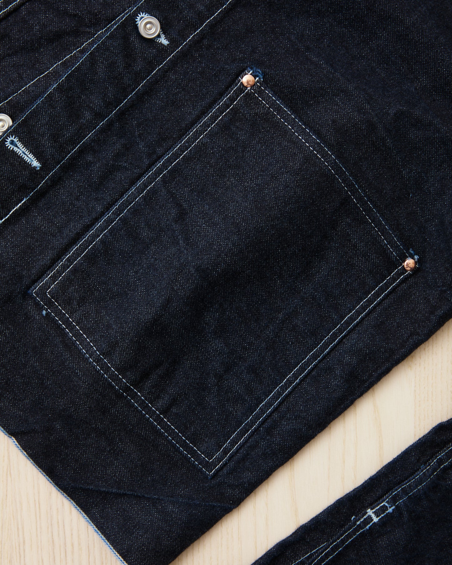 Tender Type 904 Cross Cut Jeans Jacket 16oz Selvage Denim Rinsed