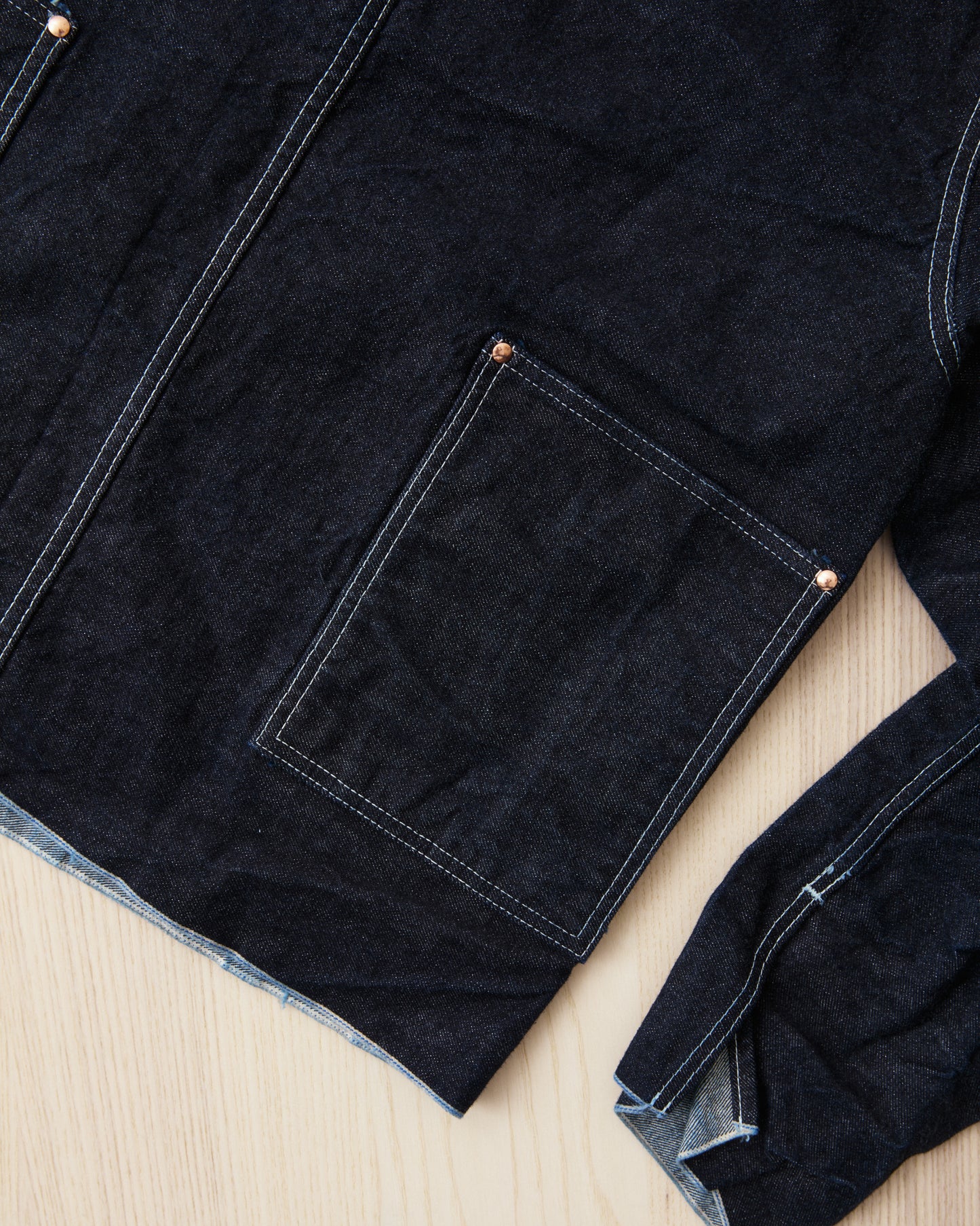 Tender Type 904 Cross Cut Jeans Jacket 16oz Selvage Denim Rinsed