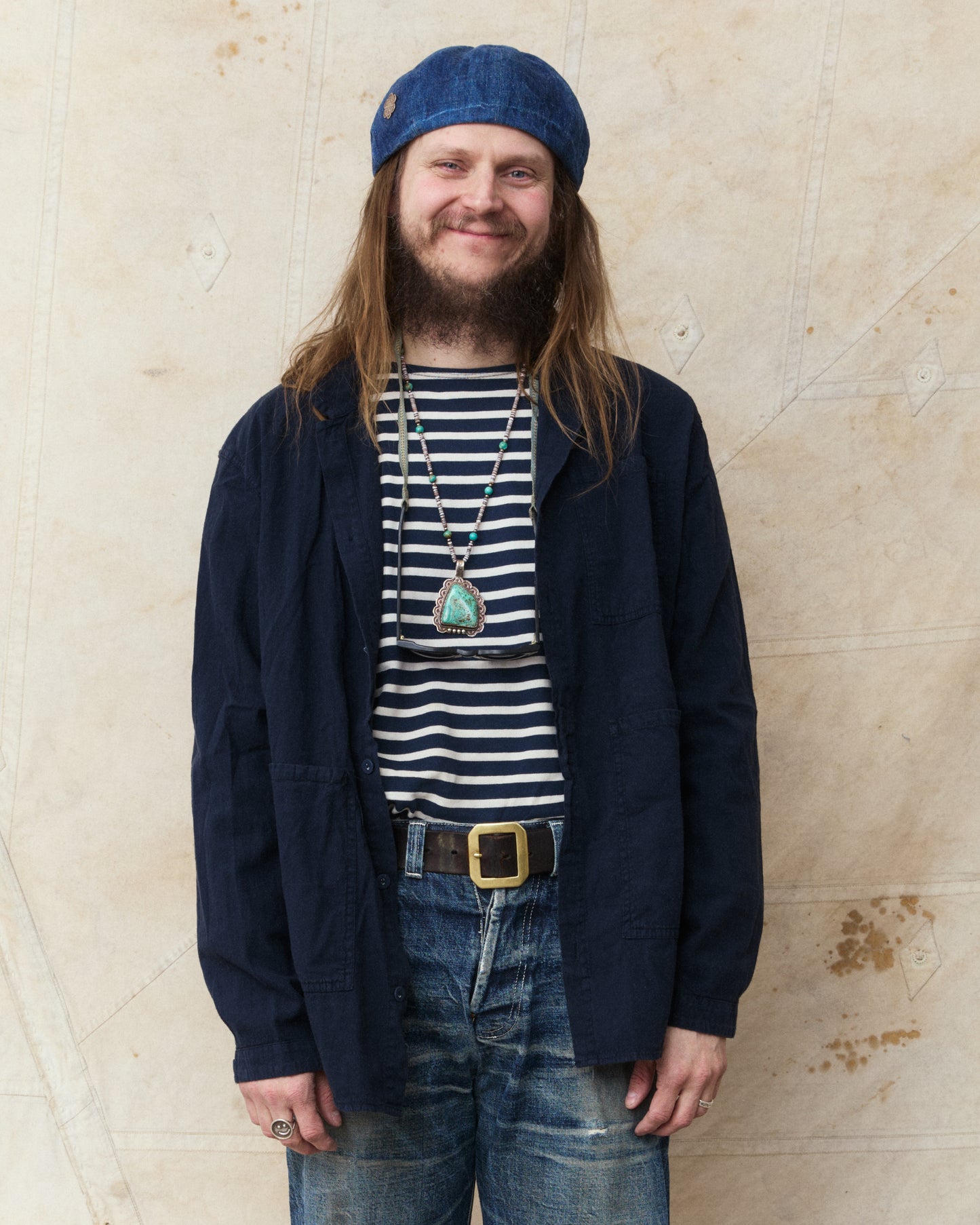 Tender Type 457 Frock Shirt Hadal Blue