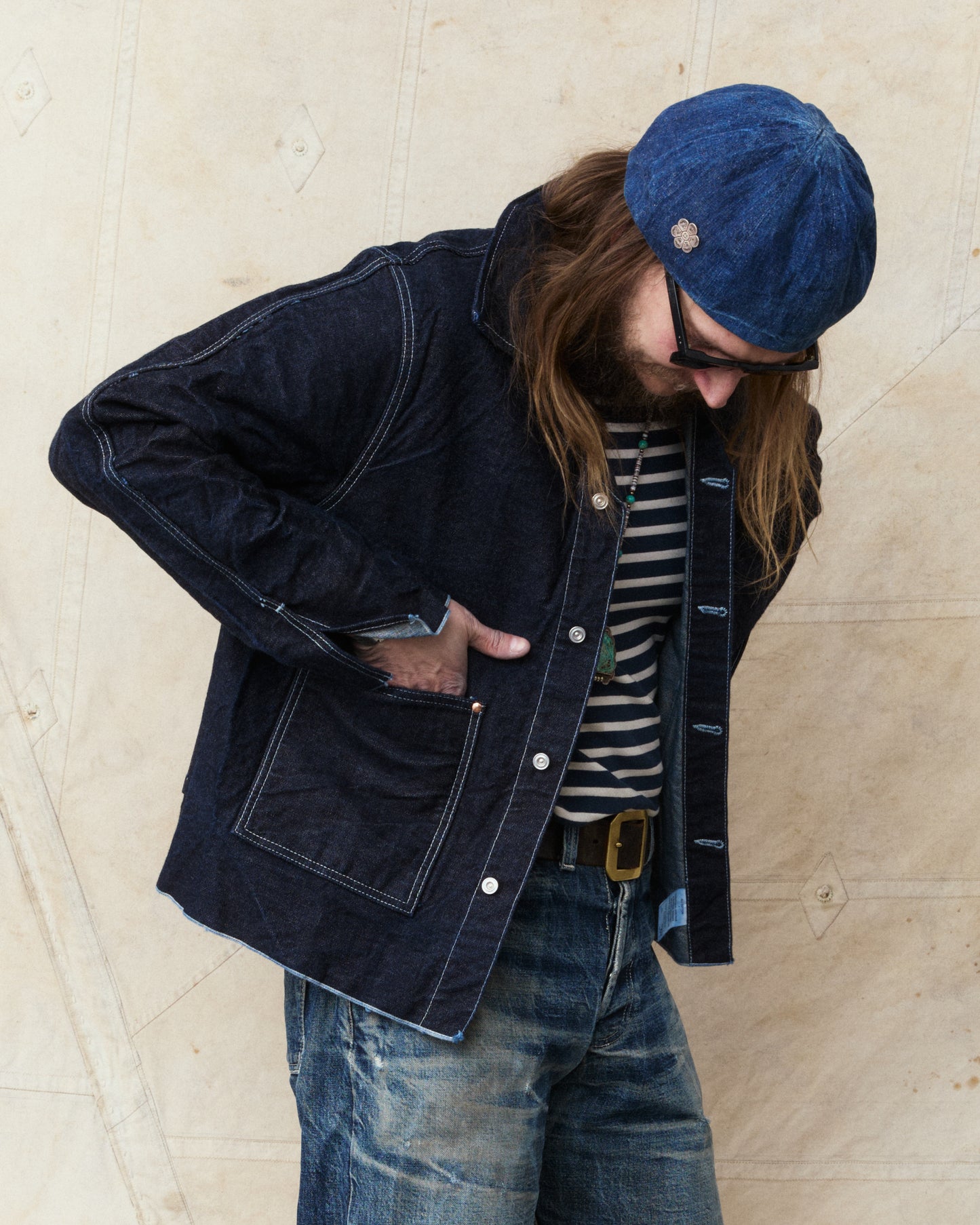 Tender Type 904 Cross Cut Jeans Jacket 16oz Selvage Denim Rinsed