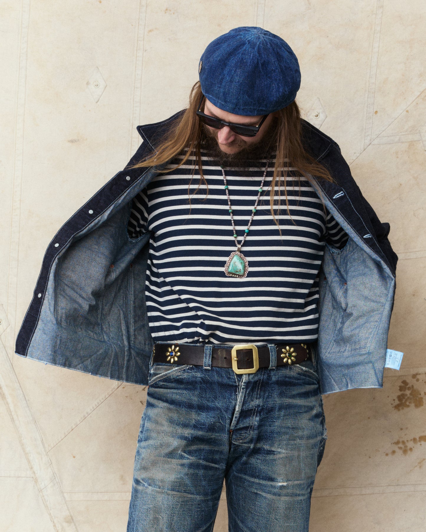 Tender Type 904 Cross Cut Jeans Jacket 16oz Selvage Denim Rinsed