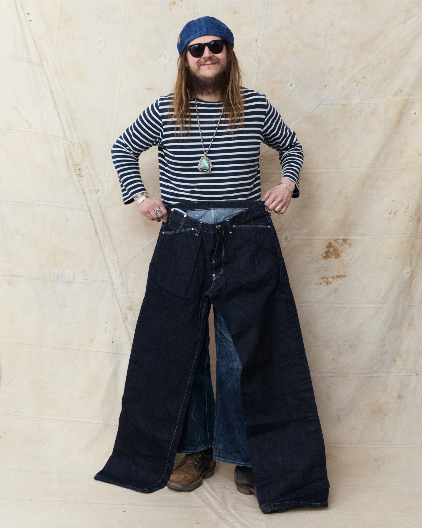 Tender Type 136 Oxford Jeans 16 oz Rinsed Selvage Denim