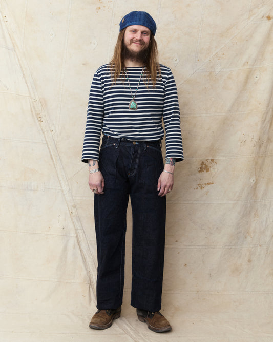 Tender Type 136 Oxford Jeans 16 oz Rinsed Selvage Denim