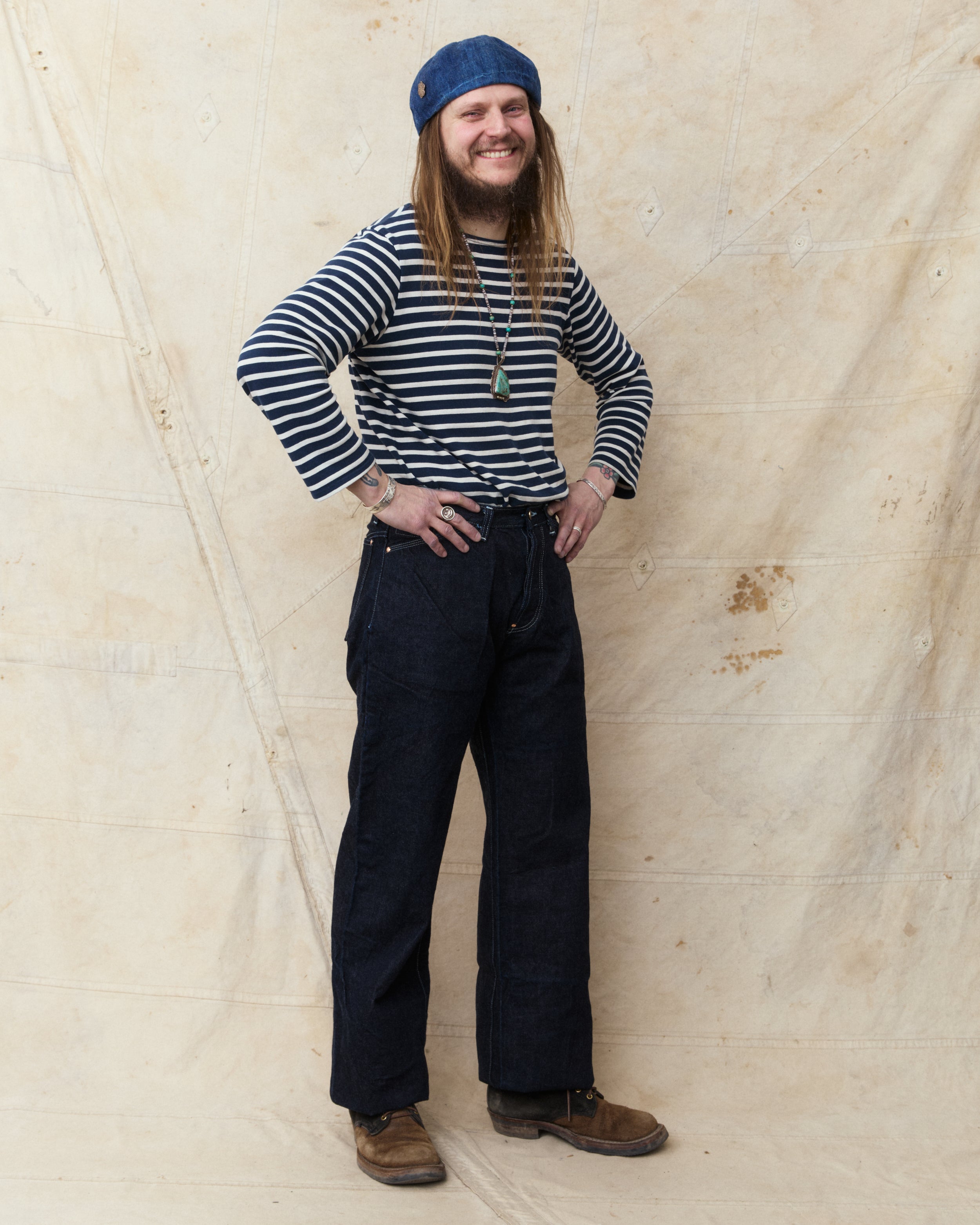 Tender Type 136 Oxford Jeans 16 oz Rinsed Selvage Denim – Second