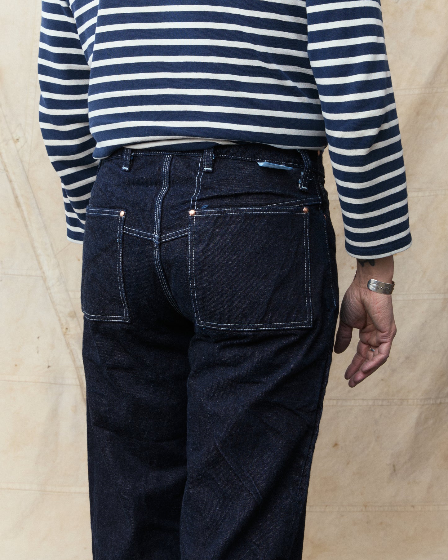 Tender Type 136 Oxford Jeans 16 oz Rinsed Selvage Denim