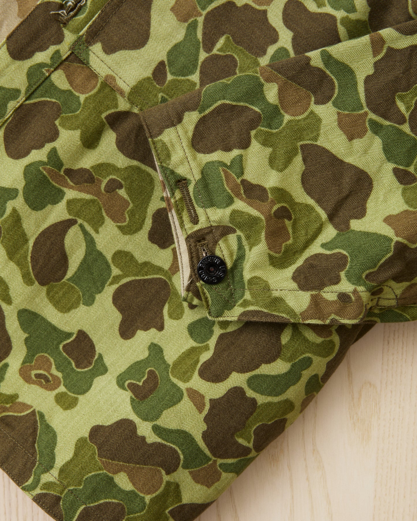 Buzz Rickson's BR15884 USMC P-44 Camo Jacket Herringbone Twill