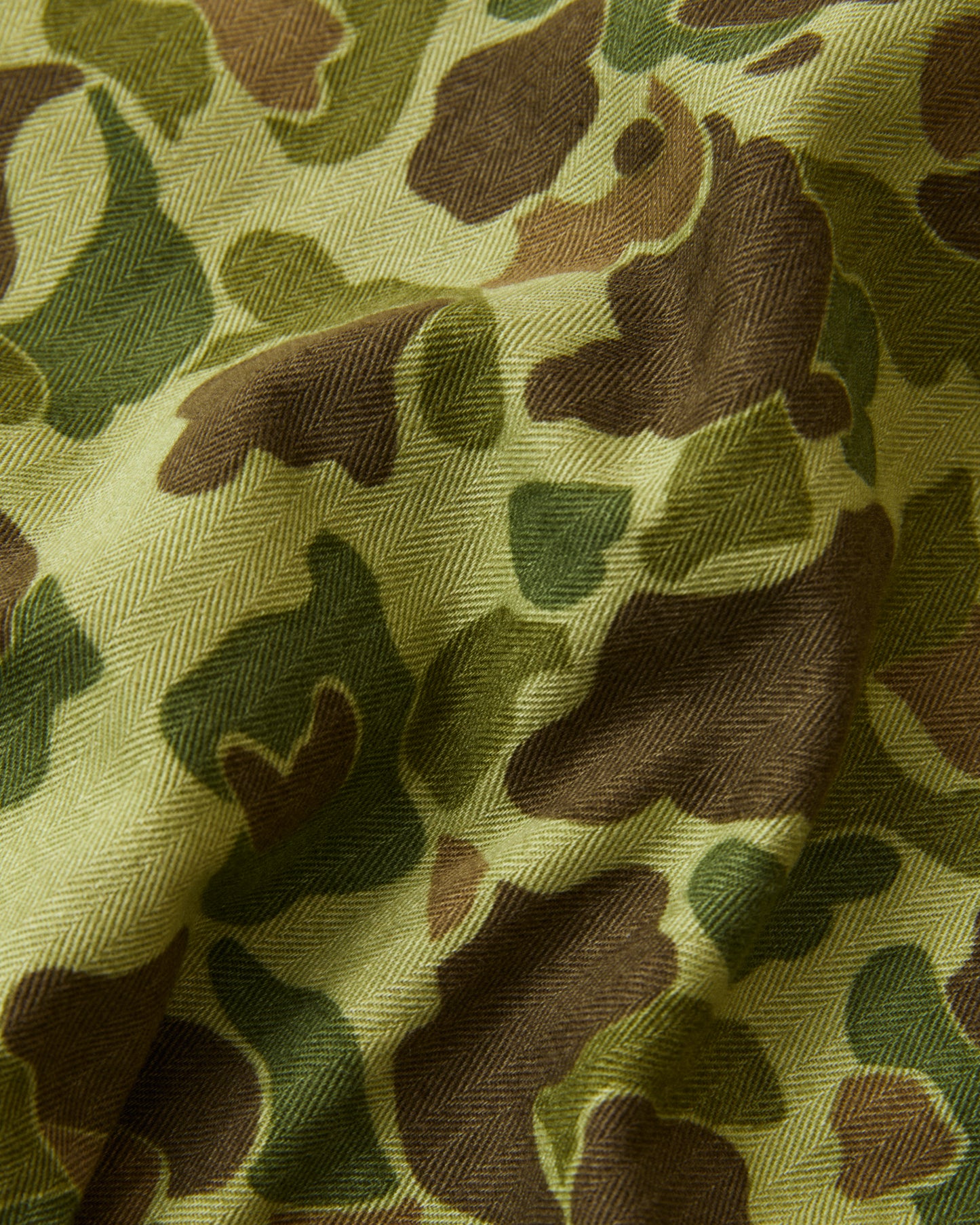 Buzz Rickson's BR15884 USMC P-44 Camo Jacket Herringbone Twill