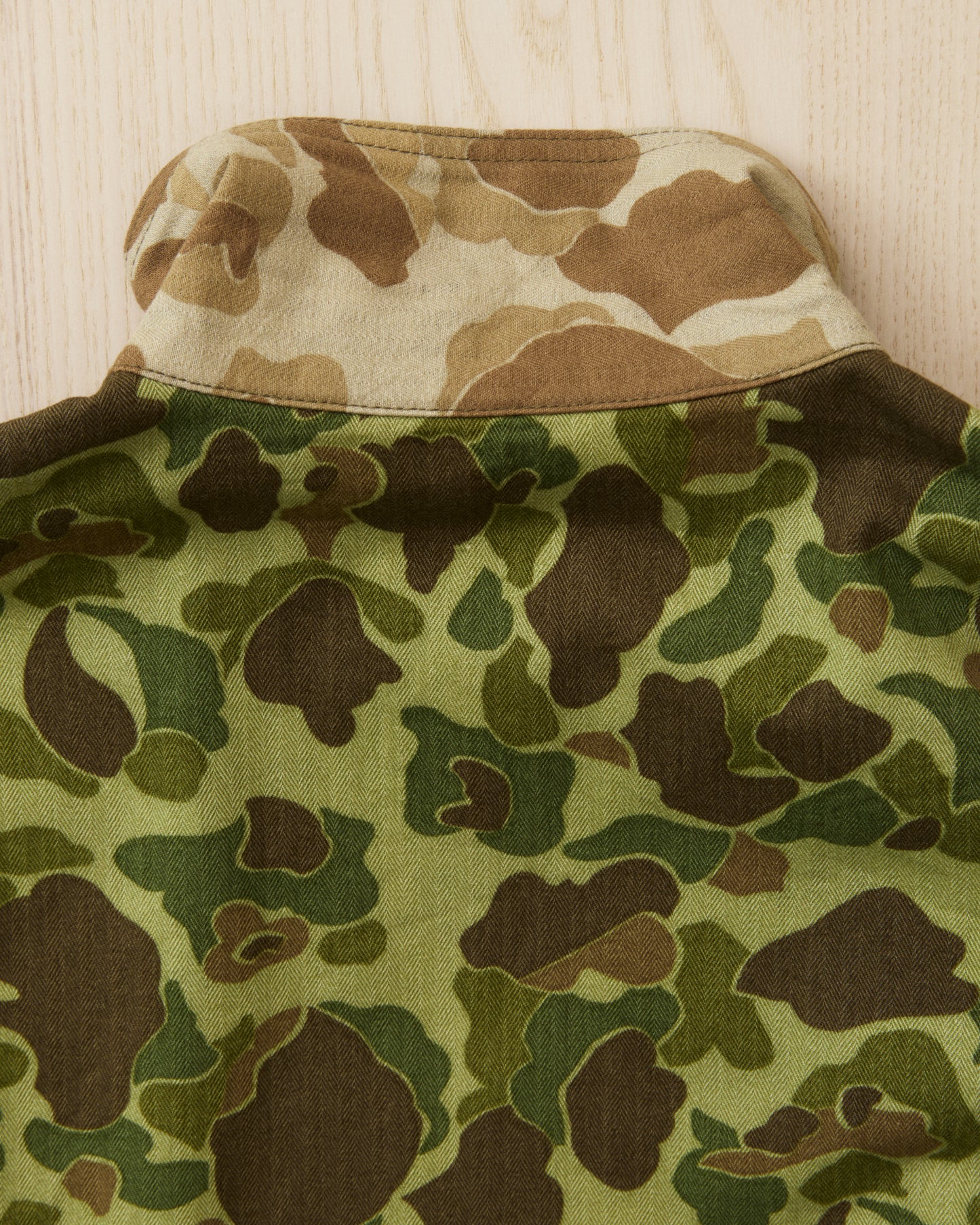 Buzz Rickson's BR15884 USMC P-44 Camo Jacket Herringbone Twill