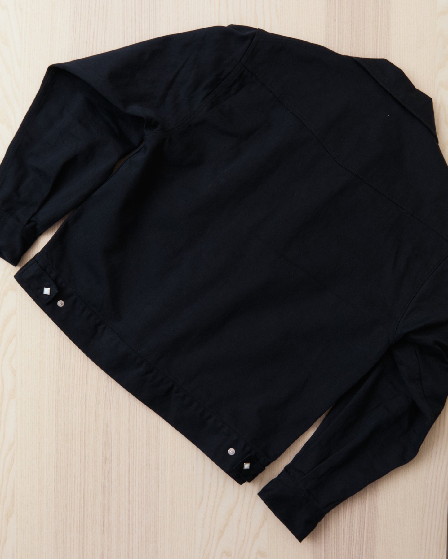 Sugar Cane & Co Satin Western Jacket Black SC15906