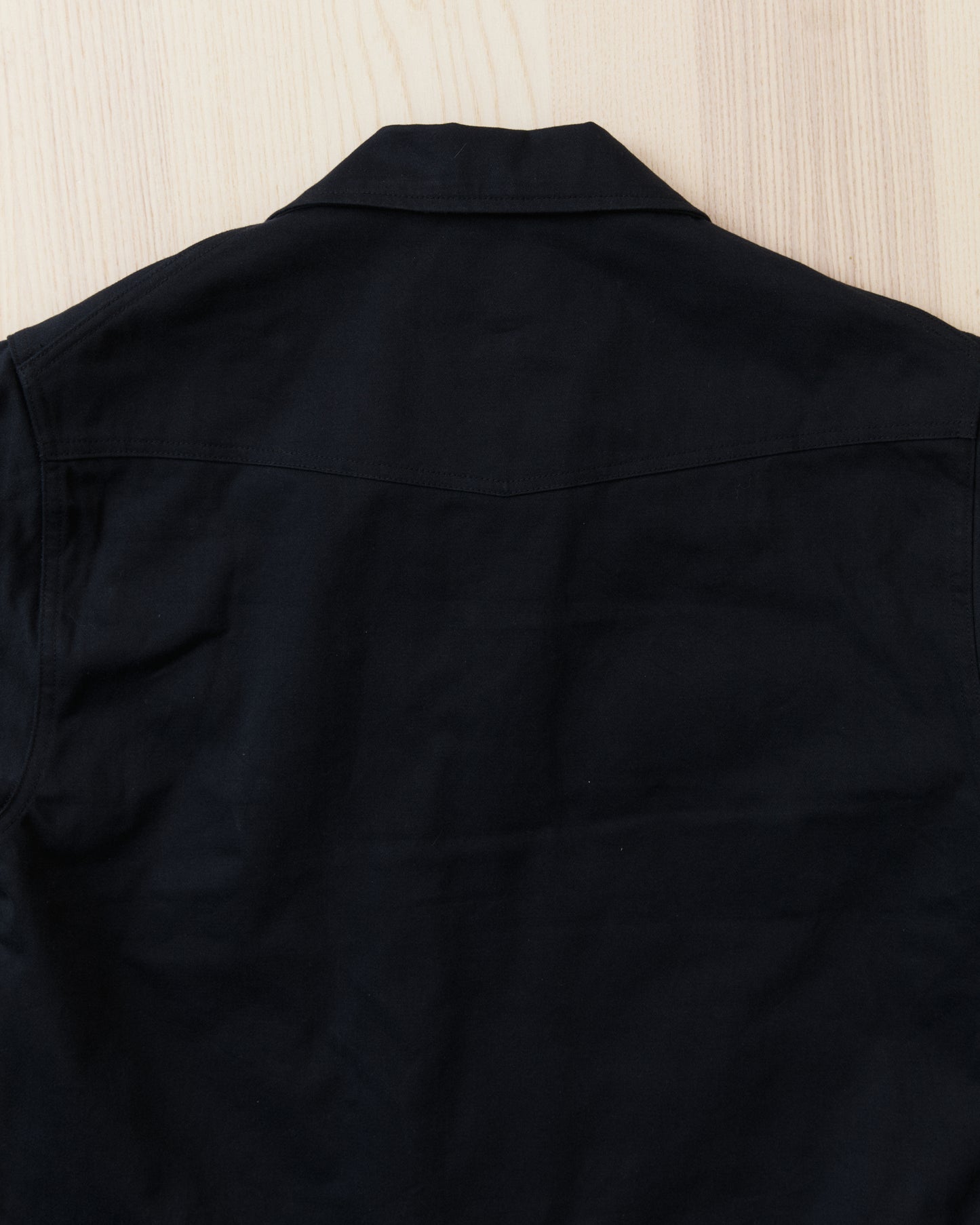 Sugar Cane & Co Satin Western Jacket Black SC15906
