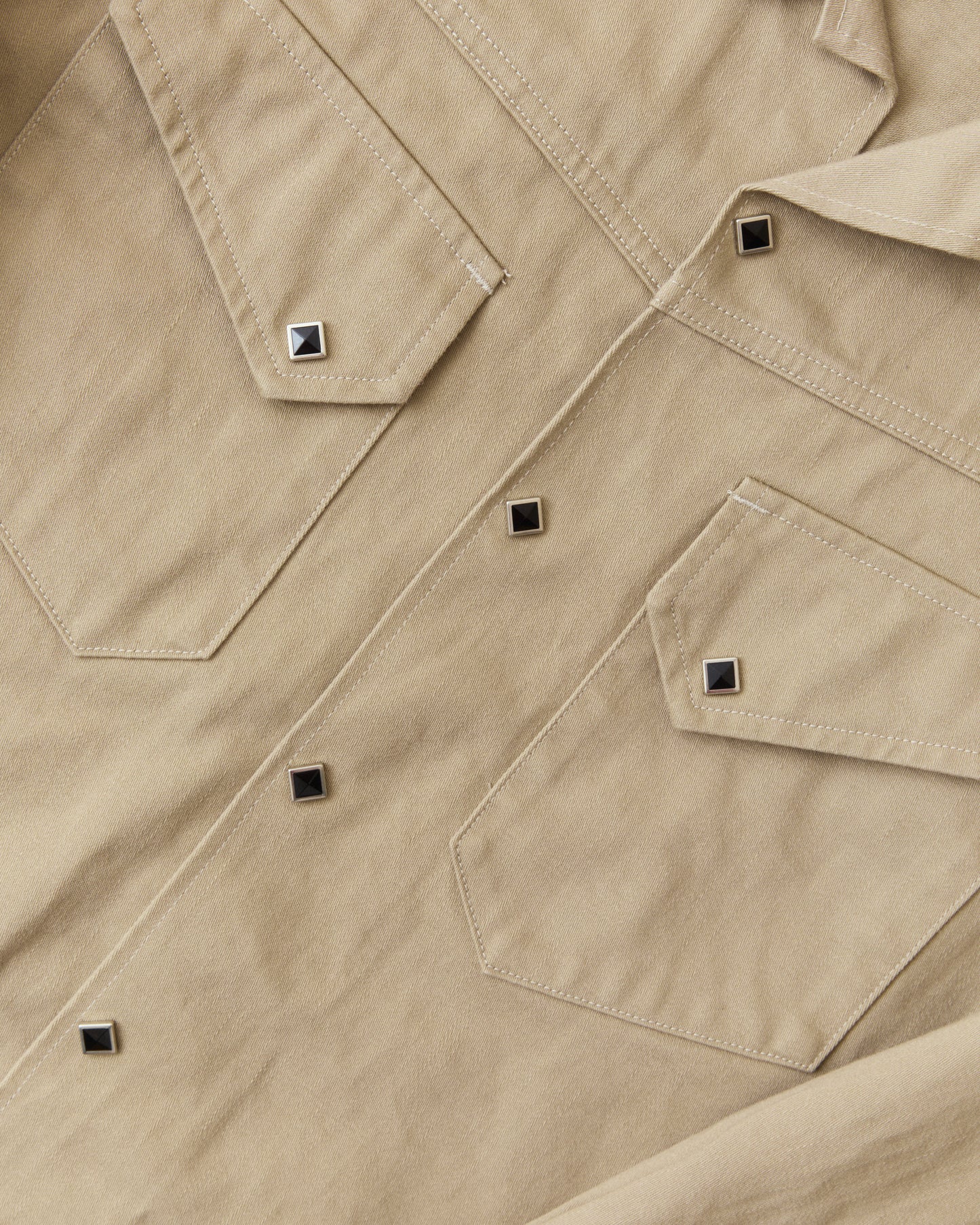 Sugar Cane & Co Satin Western Jacket Beige SC15906