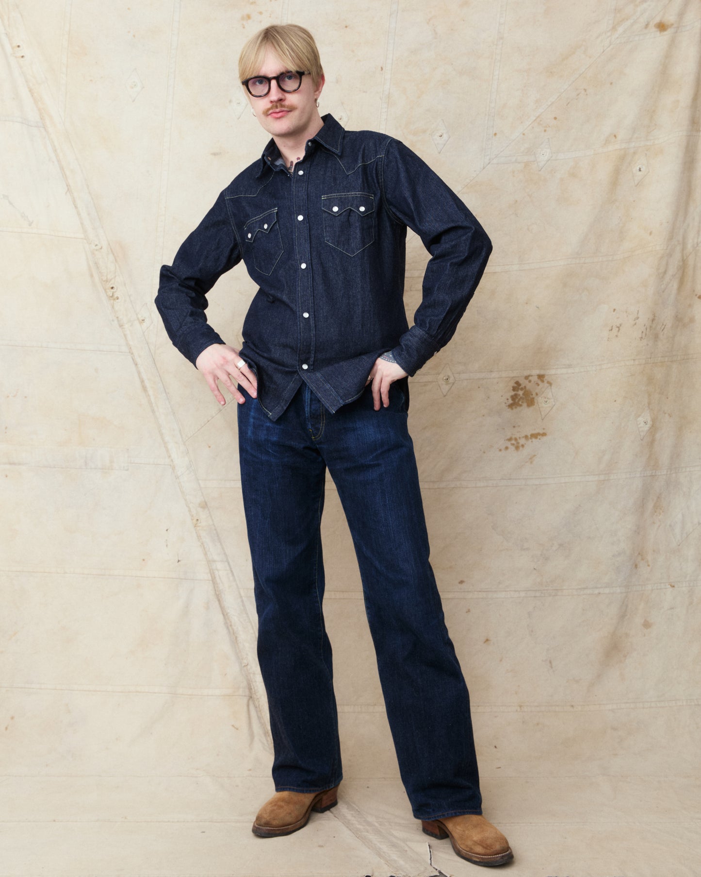 Indigofera Bowman 10oz Indigo Denim Shirt