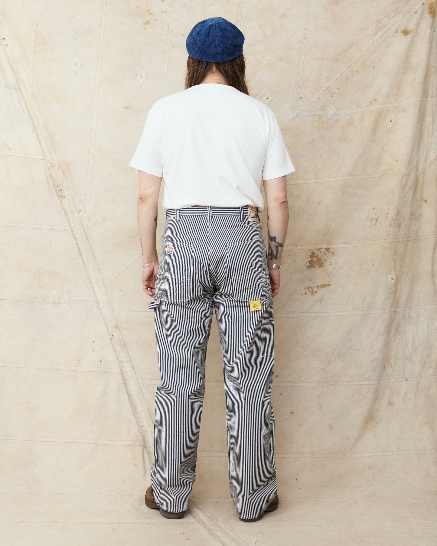 Sugar Cane & Co. 11oz. Hickory Stripe Work Pants SC42496