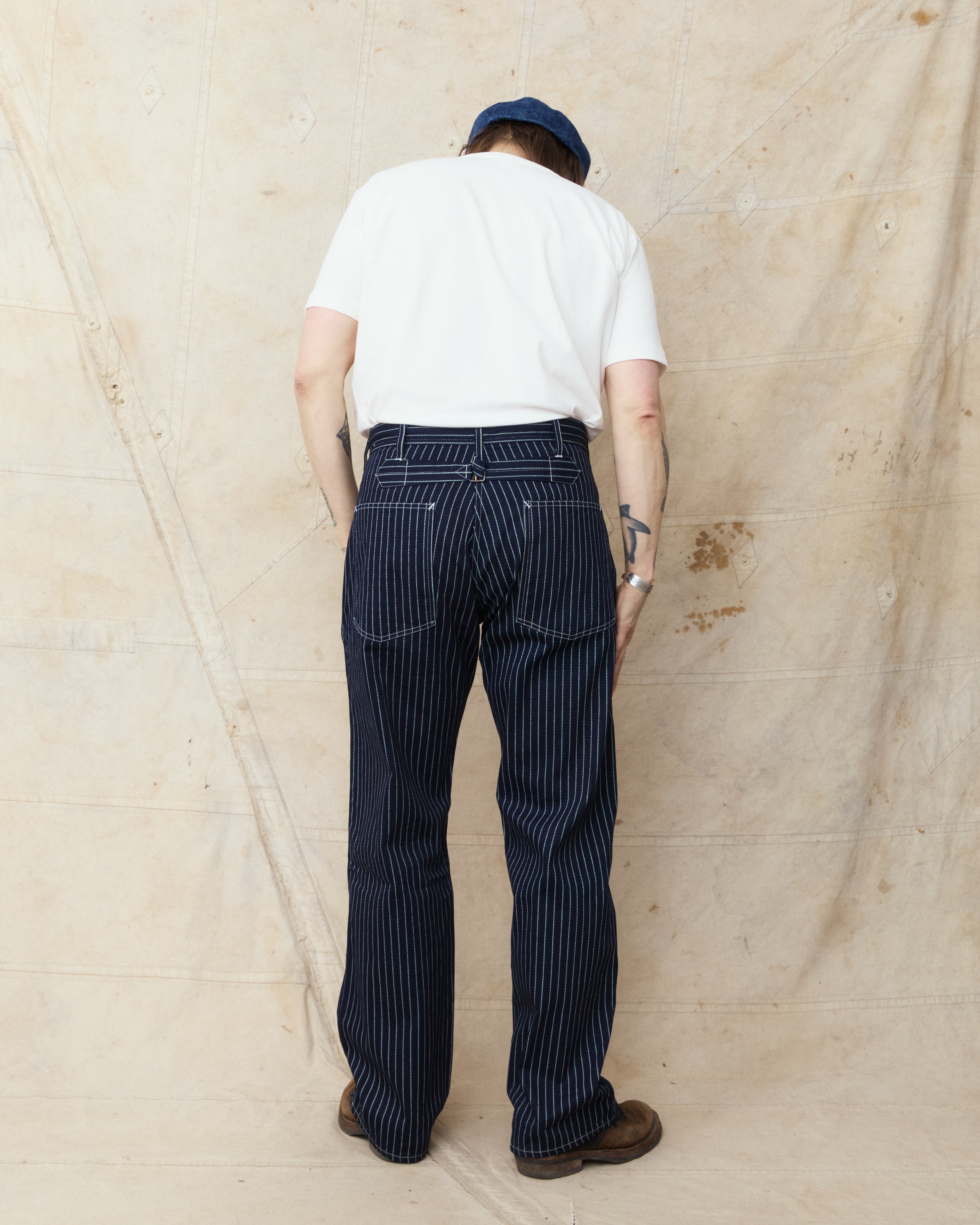 パンツ SUGAR CANE 9oz. WABASH STRIPE ENGINEER P 9 oz. Wabash Stripe Engineer Pants One Wash