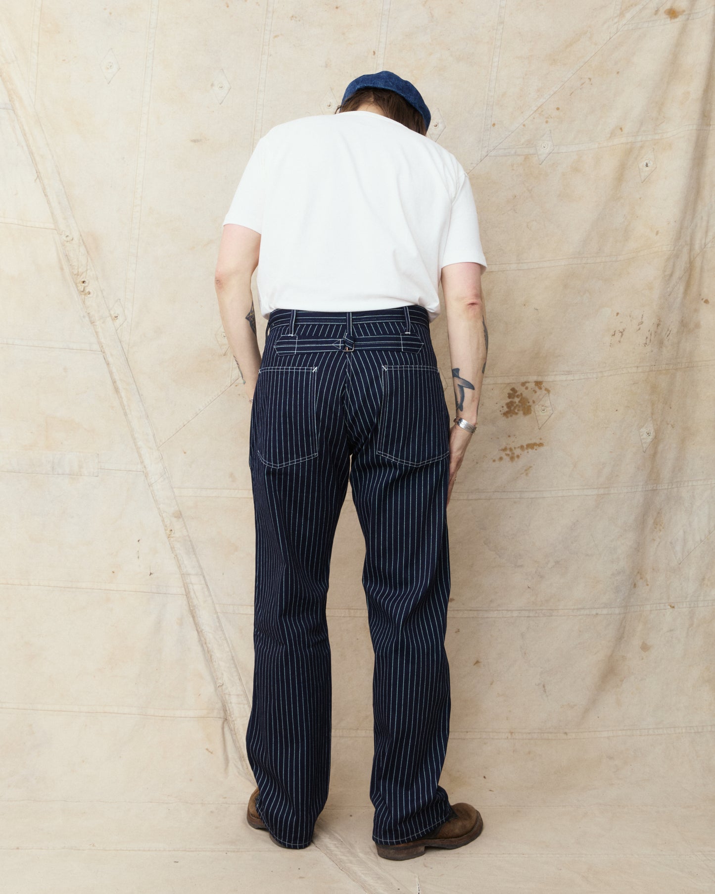 Sugar Cane & Co. Wabash Stripe Engineer Pants SC40786A