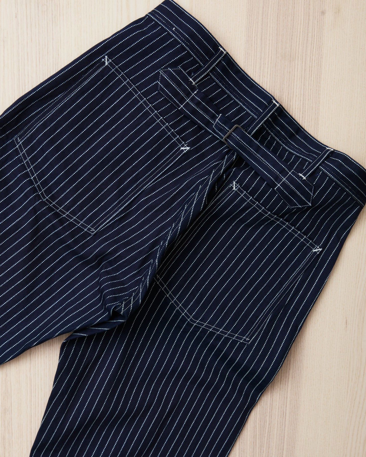 Sugar Cane & Co. Wabash Stripe Engineer Pants SC40786A
