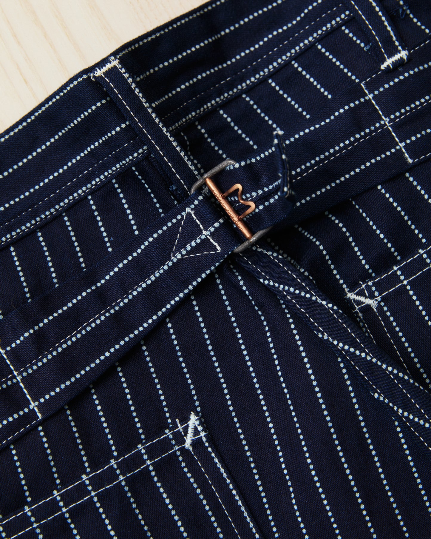 Sugar Cane & Co. Wabash Stripe Engineer Pants SC40786A