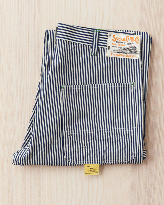Sugar Cane & Co. 11oz. Hickory Stripe Work Pants SC42496