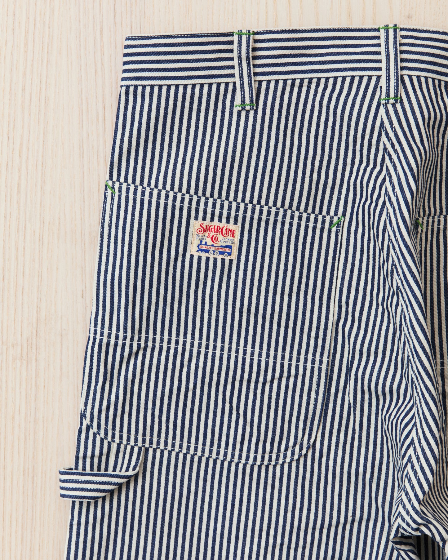 Sugar Cane & Co. 11oz. Hickory Stripe Work Pants SC42496
