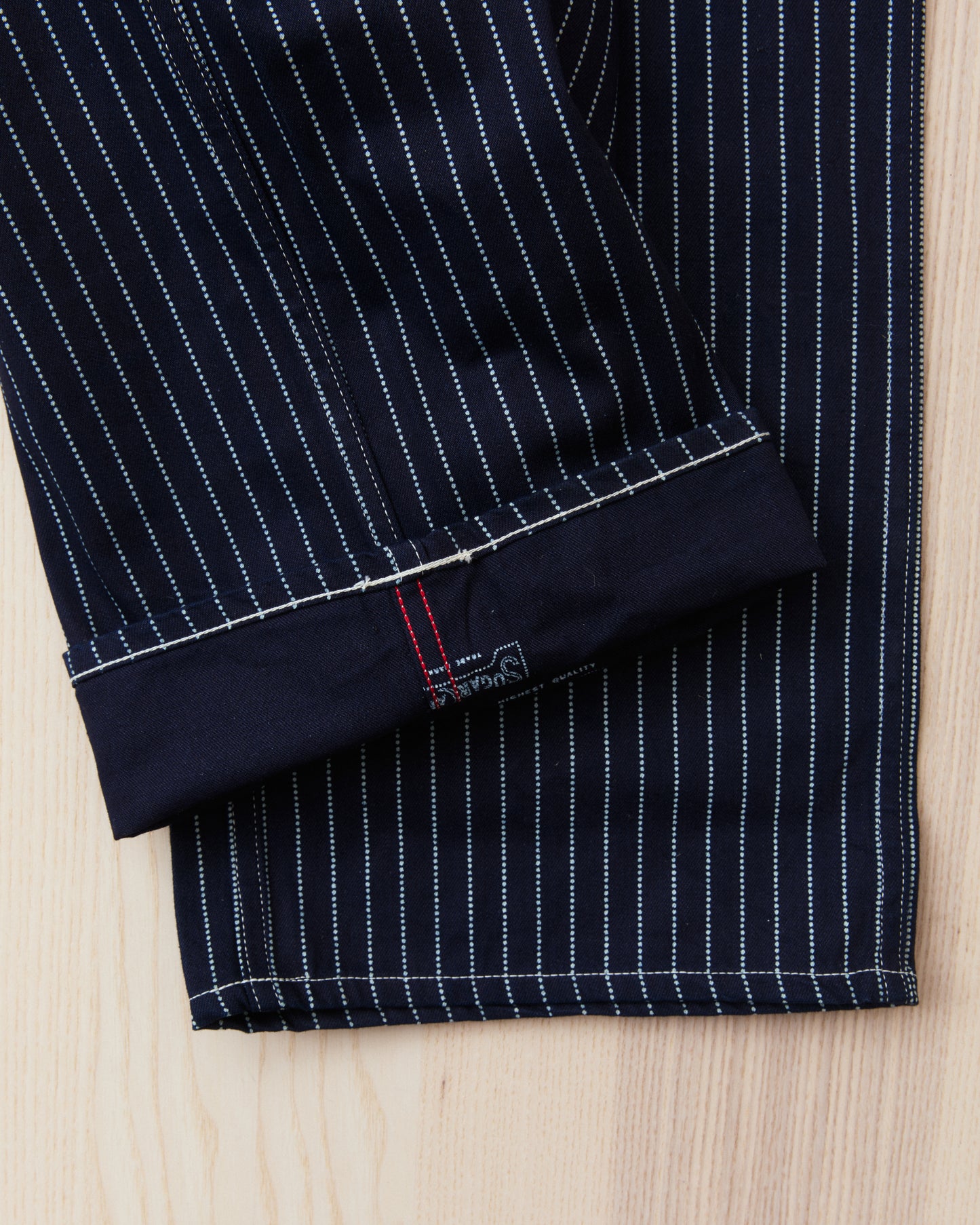 Sugar Cane & Co. Wabash Stripe Engineer Pants SC40786A