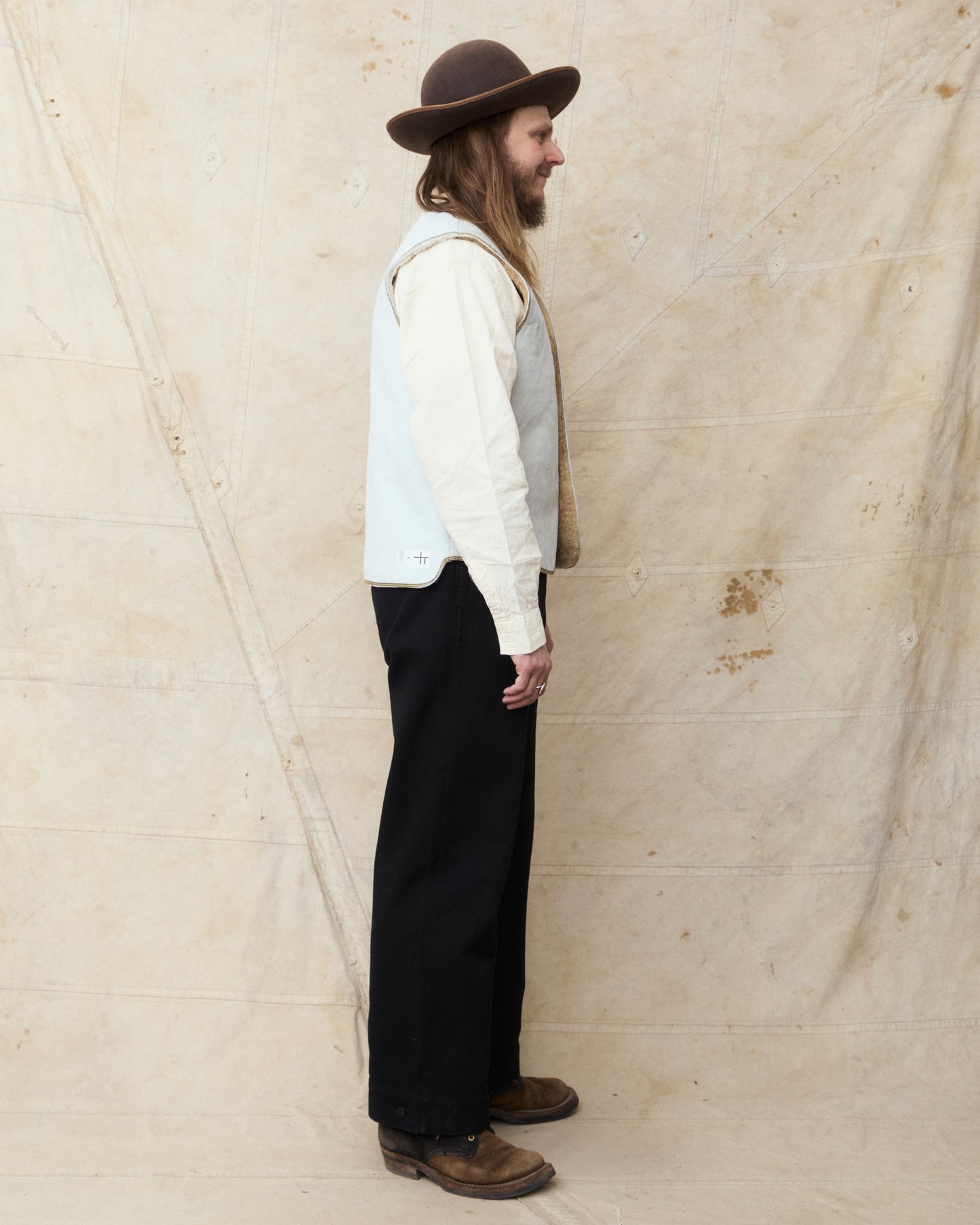 Gråbrodern Bjärges Vest Gotland Shearling Lot Nr G555-623-32