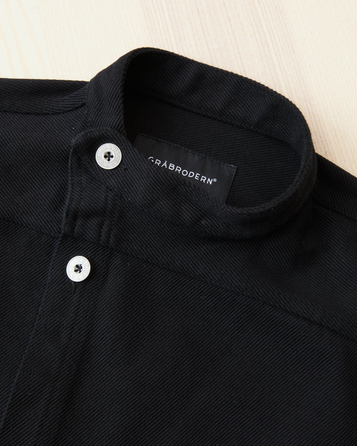 Gråbrodern Norrgårde Jacket Black Twill Lot Nr G777-350-95