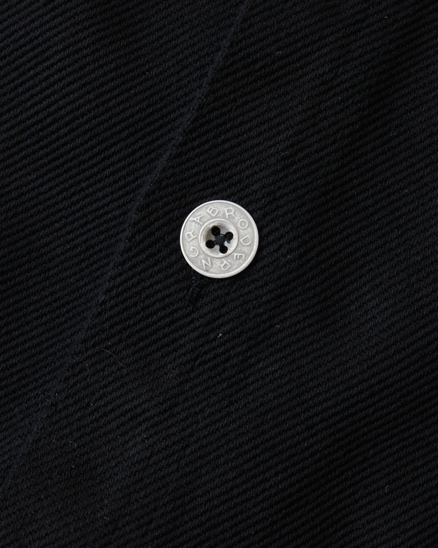 Gråbrodern Norrgårde Jacket Black Twill Lot Nr G777-350-95