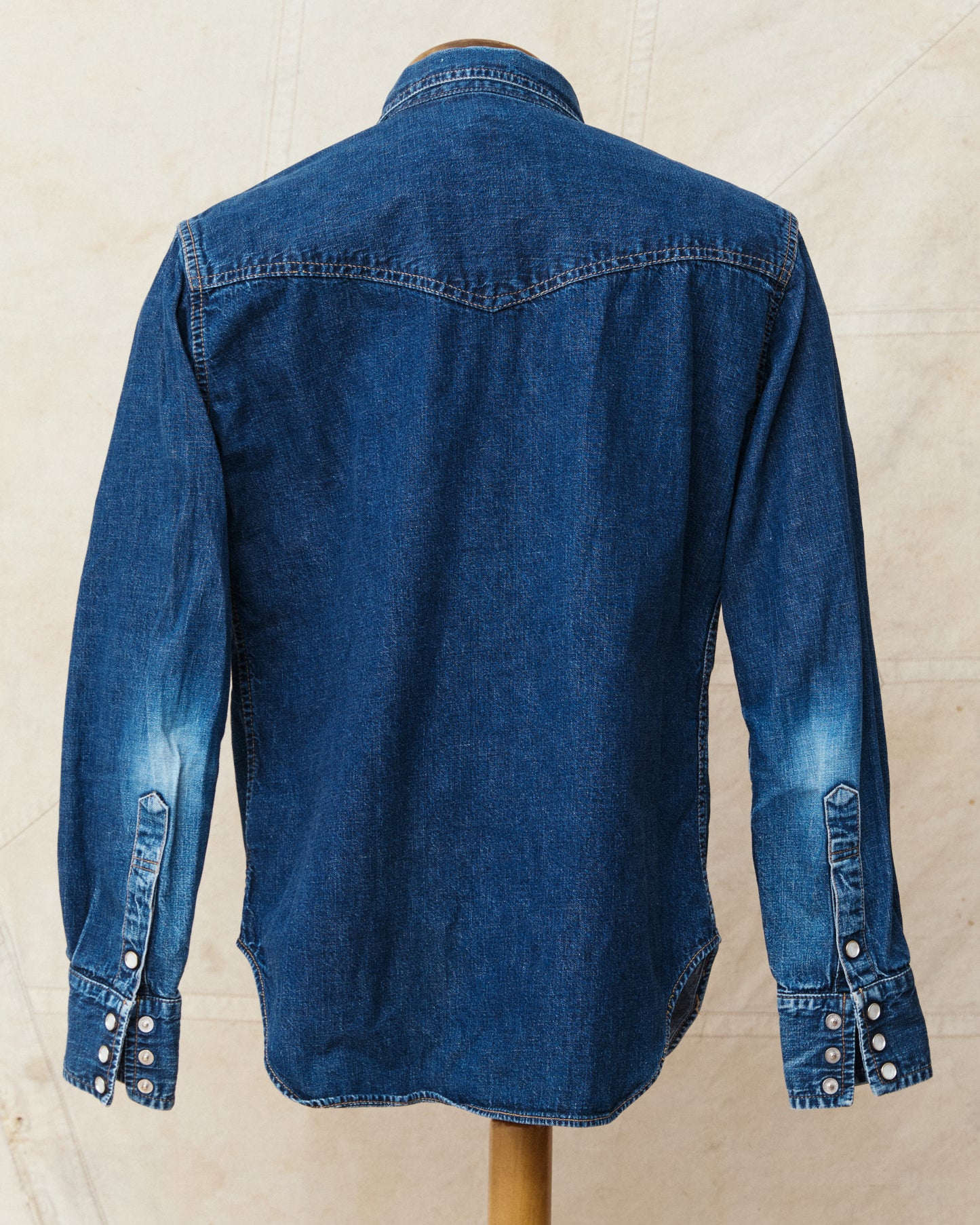 Second Hand TCB Jeans Ranchman Denim Shirt Size 40