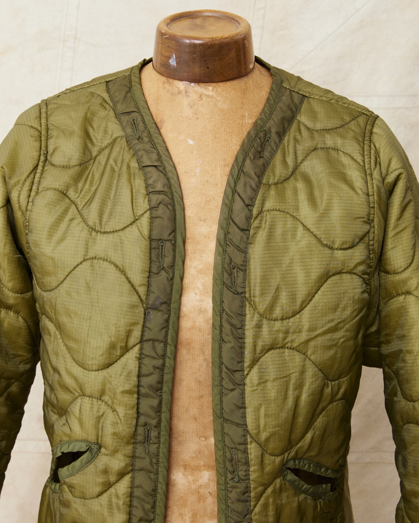Vintage M-65 US Army Fishtail Jacket Liner Size M