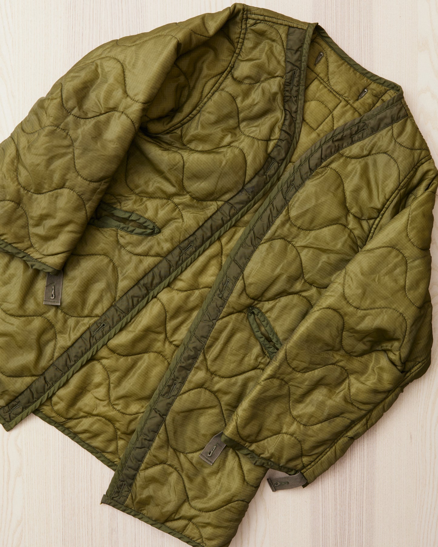 Vintage M-65 US Army Fishtail Jacket Liner Size M