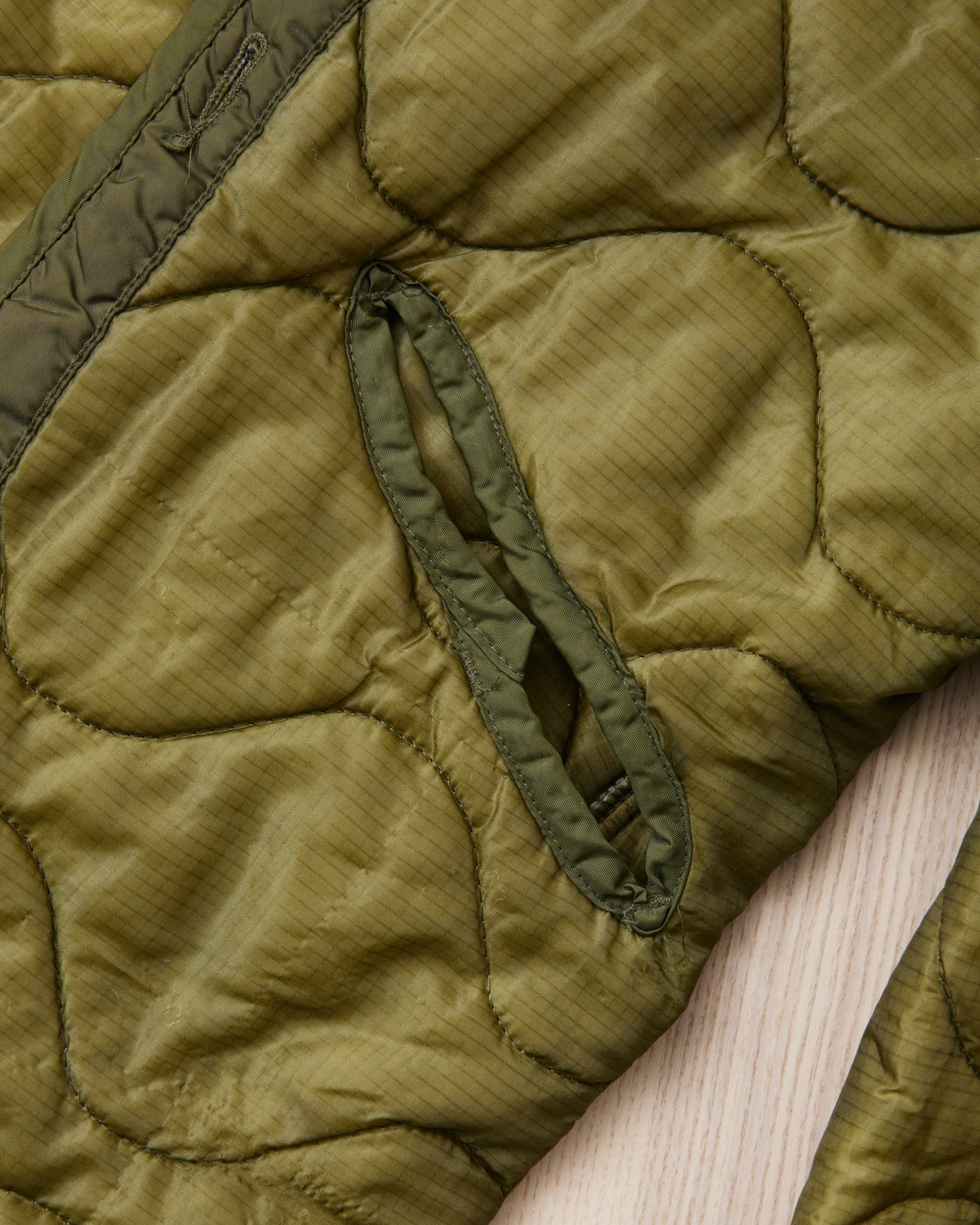 Vintage M-65 US Army Fishtail Jacket Liner Size M