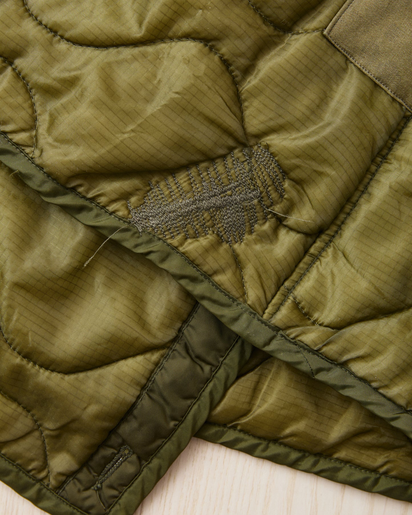 Vintage M-65 US Army Fishtail Jacket Liner Size M