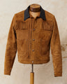 Second Hand Indigofera X Standard Strange Rolling Thunder Rough Out Leather Jacket