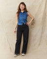 Indigofera Roslyn Women's Jeans Single Stripe