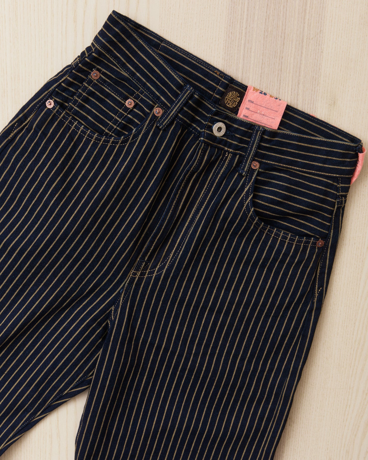 Indigofera Roslyn Women's Jeans Single Stripe