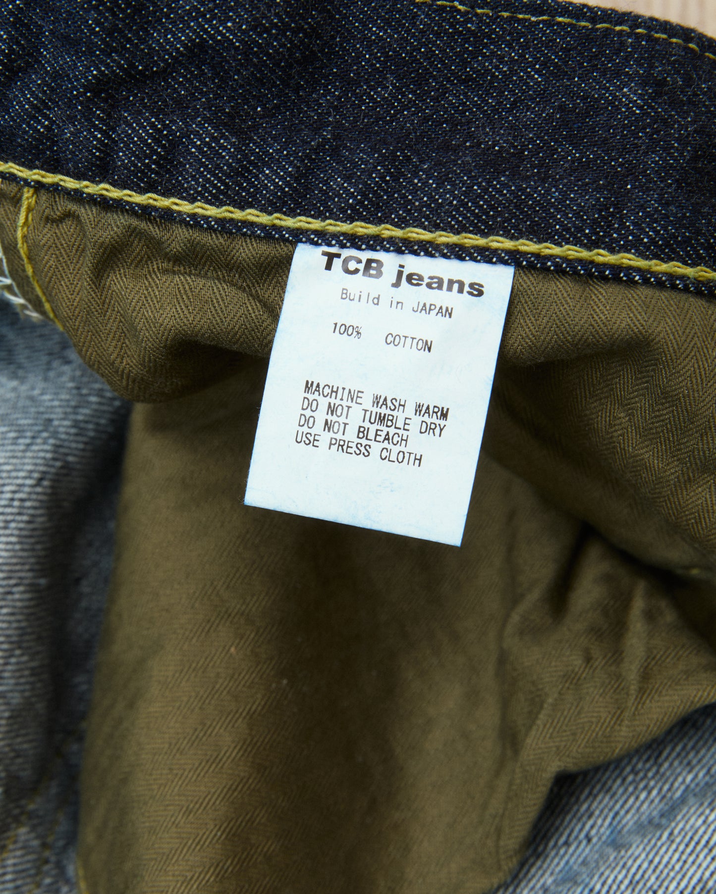 TCB Jeans S40's Fit One Wash