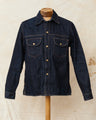 Second Hand Indigofera Fargo Fabric No 9 Denim Jacket Size M