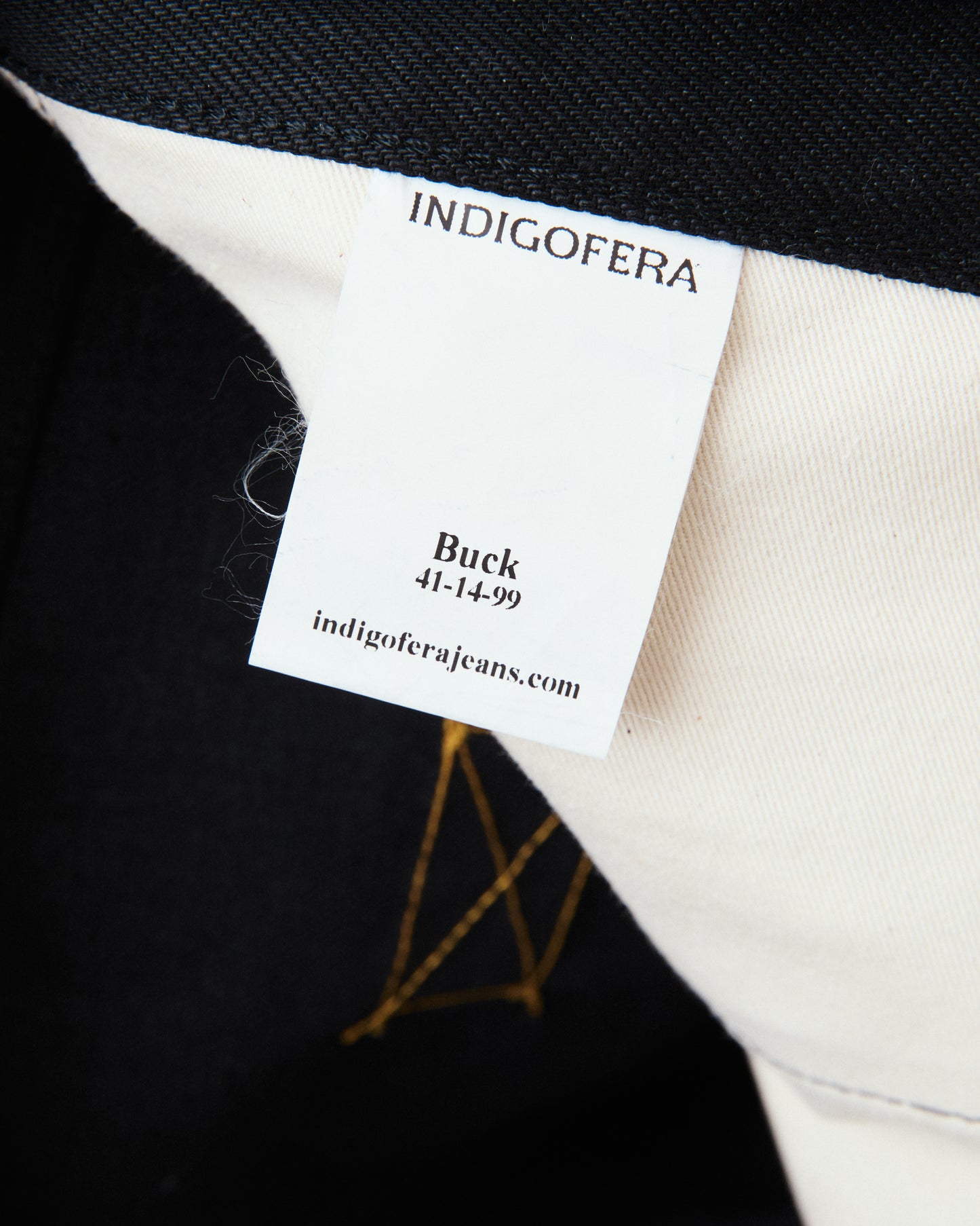 Second Hand Indigofera Buck Gunpowder Jeans W35 / L36