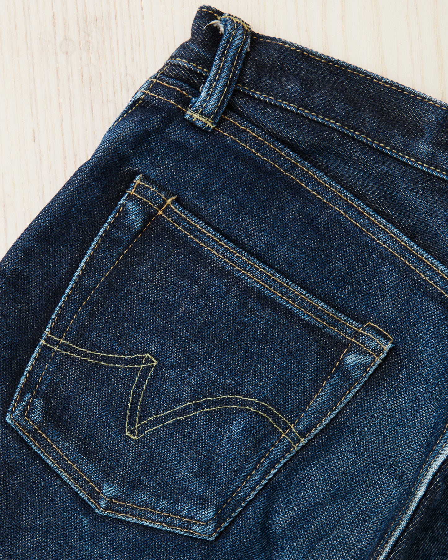 Second Hand Iron Heart 643S 21oz Indigo Jeans W33
