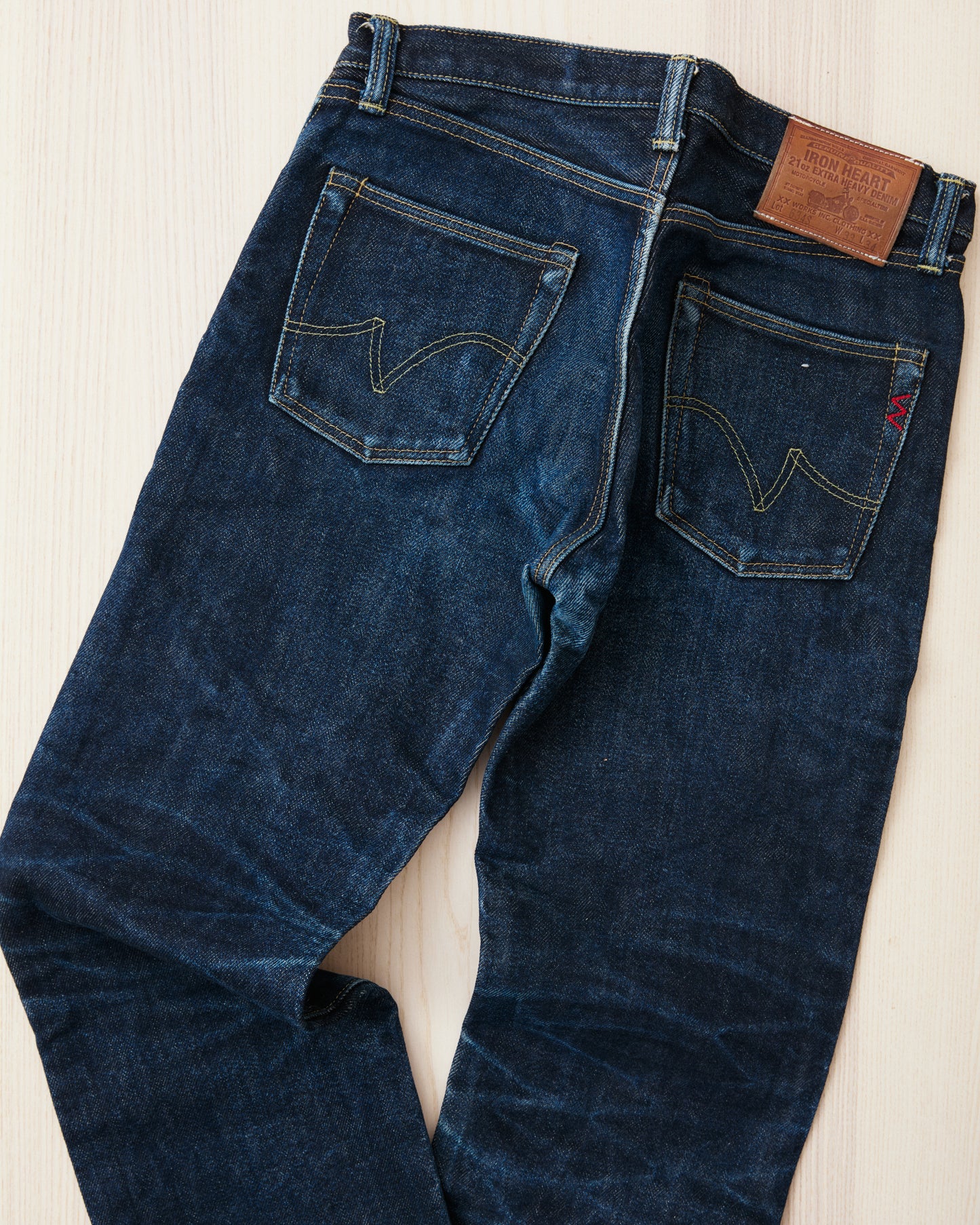 Second Hand Iron Heart 643S 21oz Indigo Jeans W33