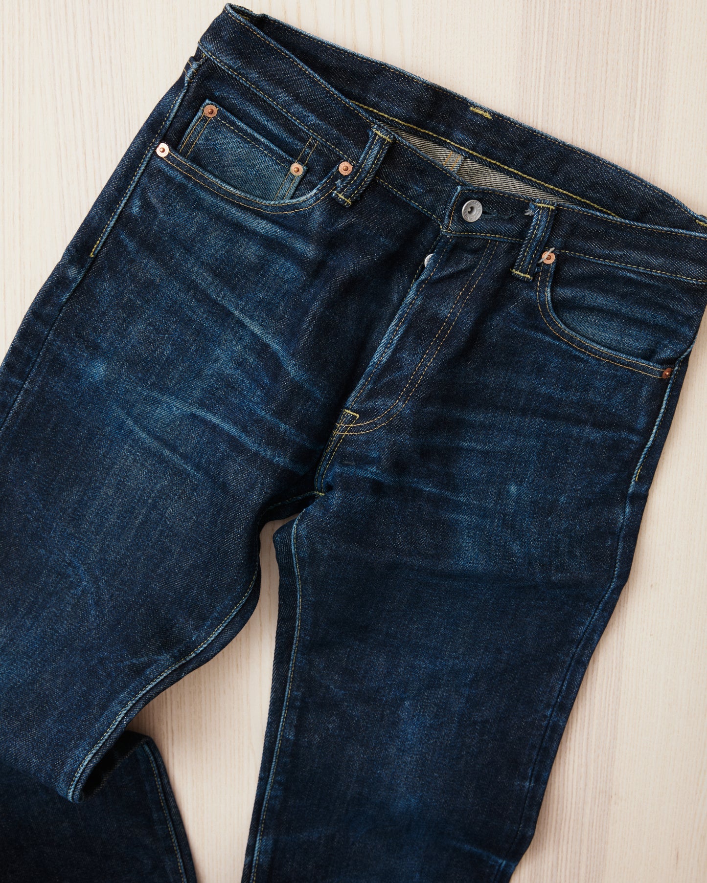Second Hand Iron Heart 643S 21oz Indigo Jeans W33