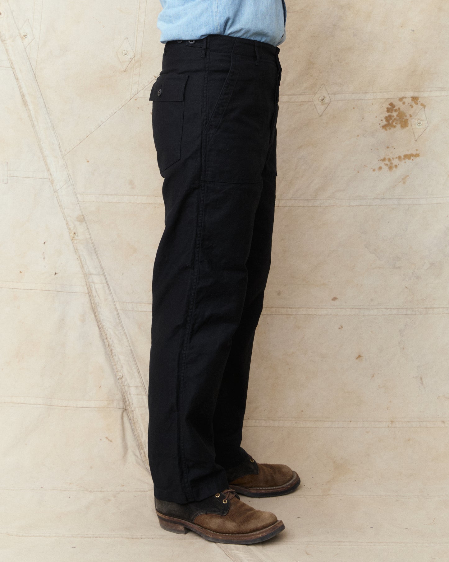 OrSlow 01-5002-J61K Fatigue Pants Black