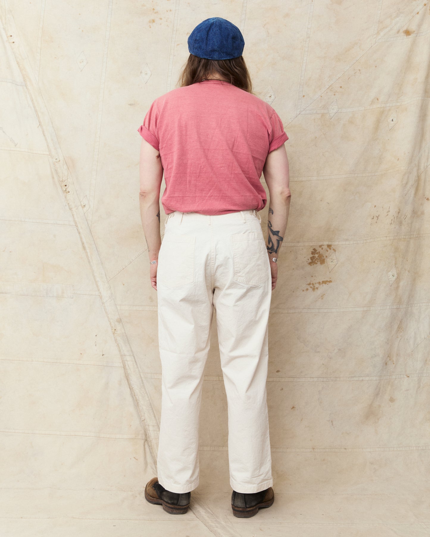 OrSlow 01-5103-M66K Lightweight Canvas Summer Fatigue Pants Ecru