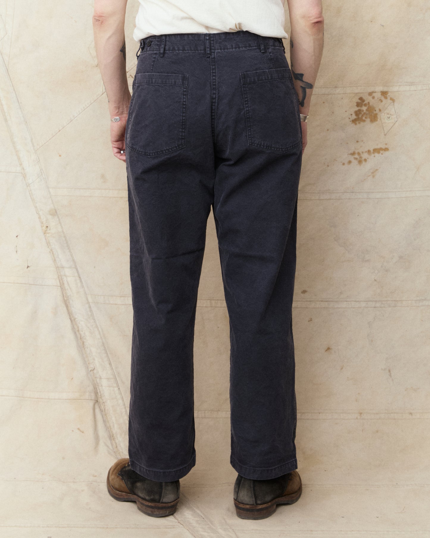 OrSlow 01-5103-M61K Lightweight Canvas Summer Fatigue Pants Black