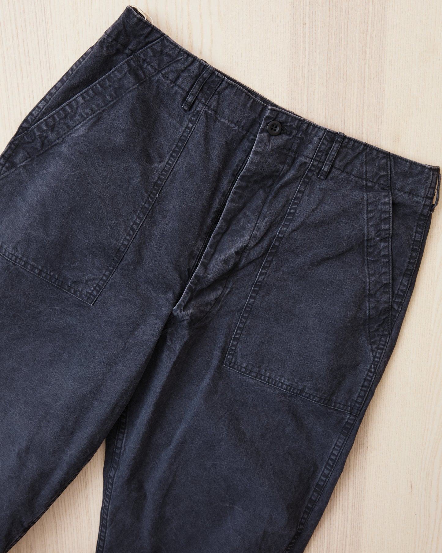 OrSlow 01-5103-M61K Lightweight Canvas Summer Fatigue Pants Black