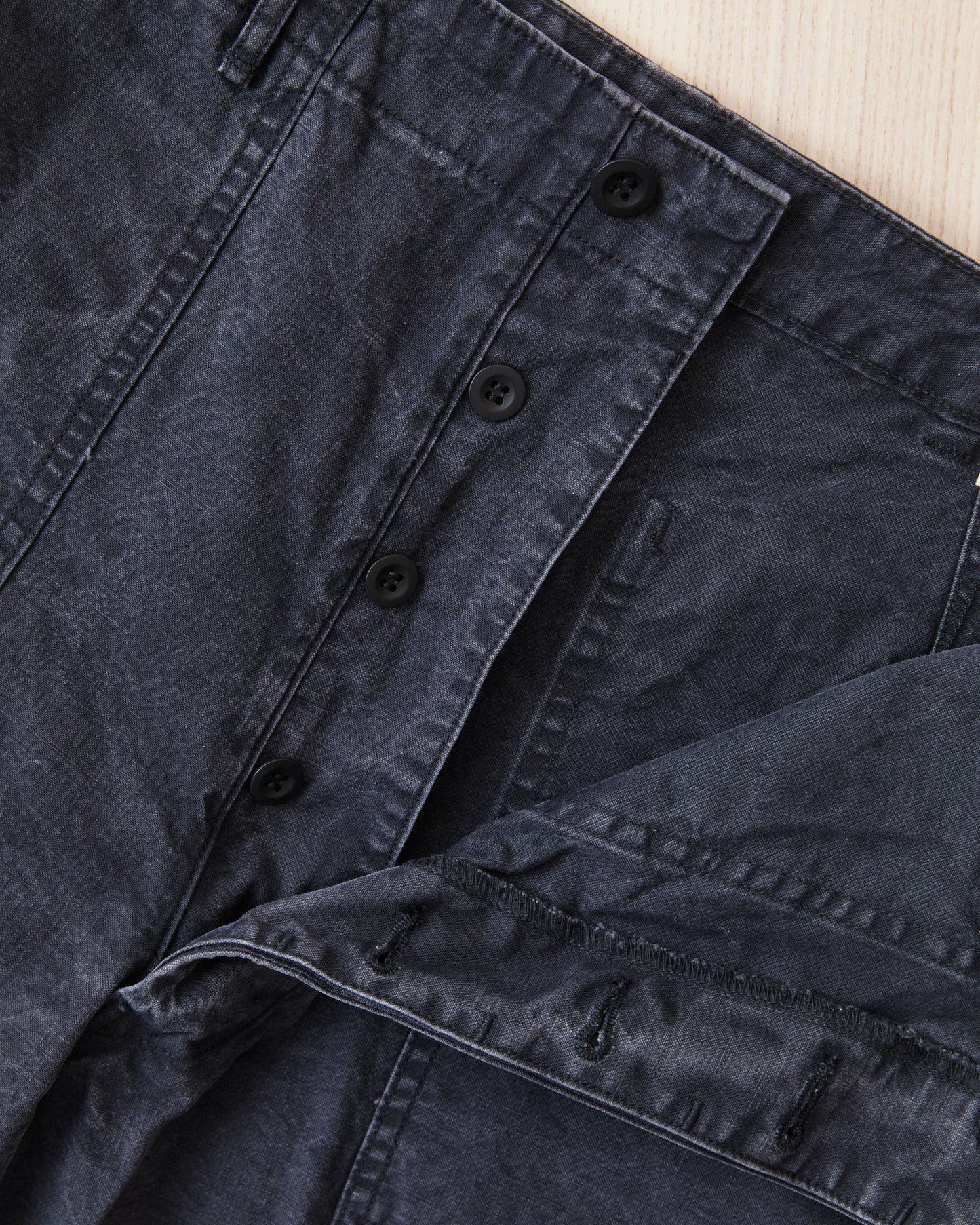 OrSlow 01-5103-M61K Lightweight Canvas Summer Fatigue Pants Black