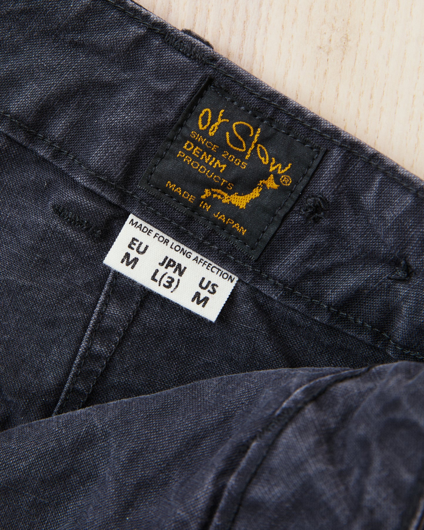 OrSlow 01-5103-M61K Lightweight Canvas Summer Fatigue Pants Black
