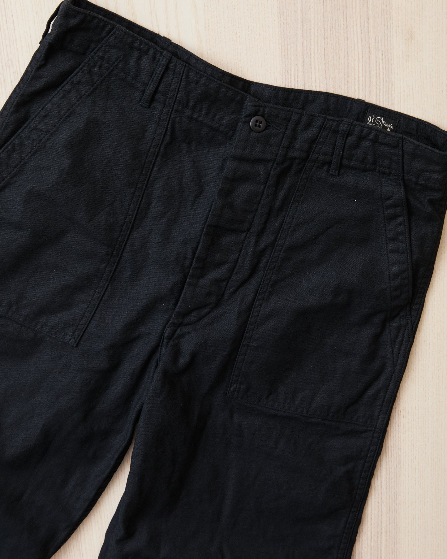 OrSlow 01-5002-J61K Fatigue Pants Black