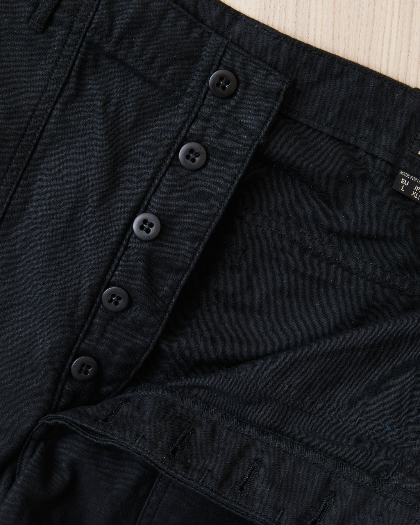 OrSlow 01-5002-J61K Fatigue Pants Black