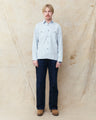 Sugar Cane & Co. SC29671 Fiction Romance 6oz. Indigo Stripe Work Shirt